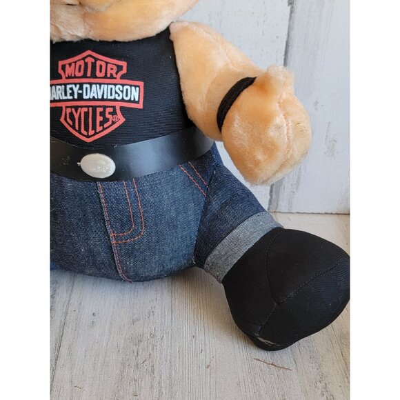 Vintage Harley Davidson bandana Pig Hog biker Toy motorcycle play by play - Picture 5 of 11